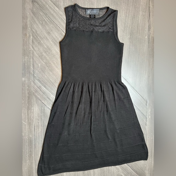 Kardashian Kollection Little Black Knit Dress NWT size: small - Picture 5 of 9